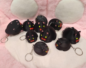 Kitty Orb Keychains