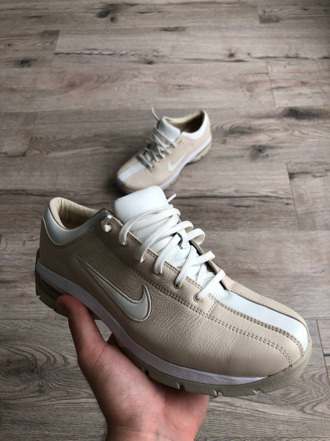 Vintage Nike Sport Performance 00s Women’s Golf Sneakers Rare, foto 1 di 5