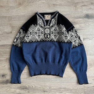 Dale Of Norway Sport 1990s Women’s Wool Ski Sweater Norwegian Vintage Rare