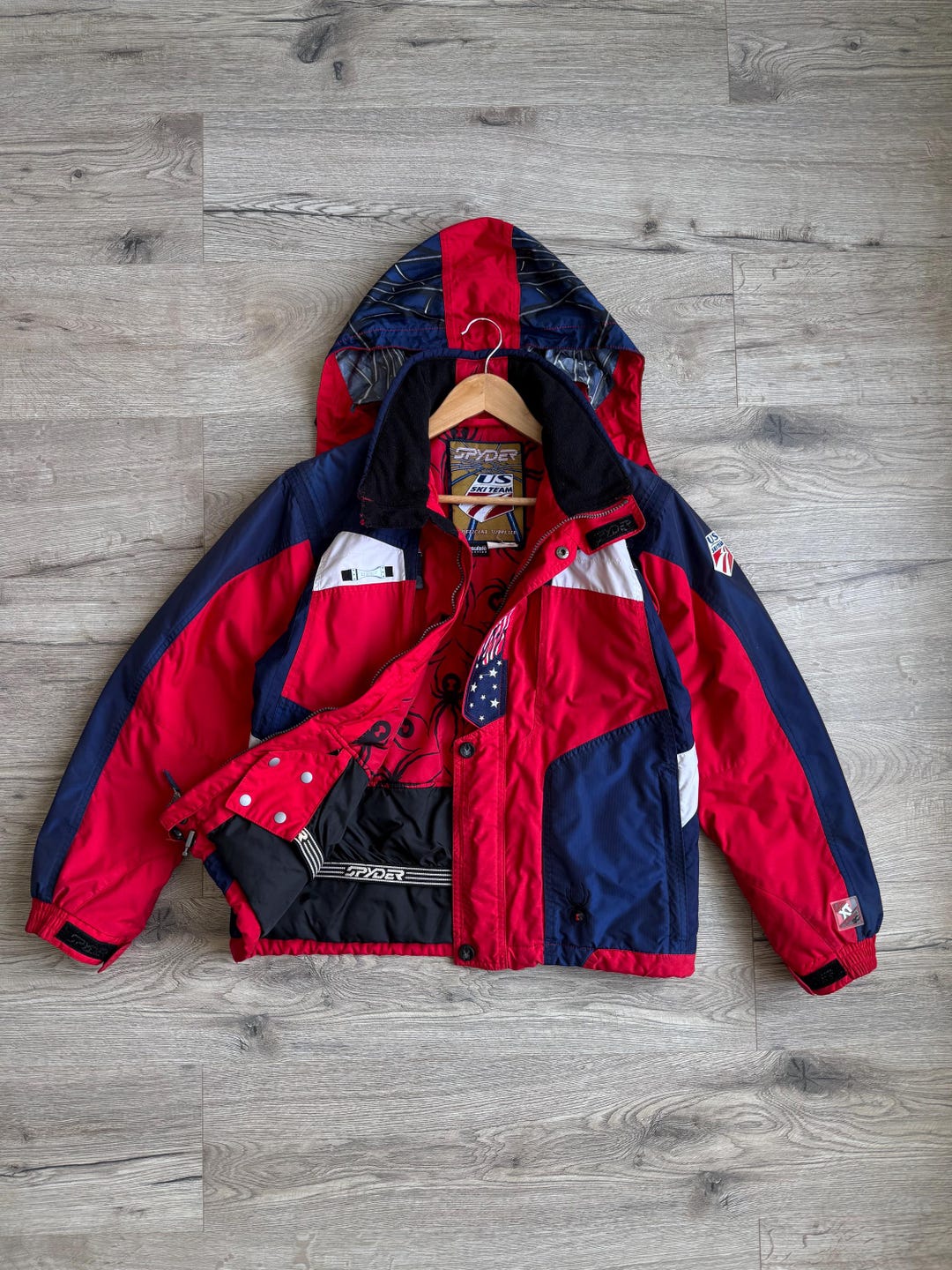 Spyder USA Ski Team Thinsulate 90s Kid's Jacket Vintage Rare - Etsy