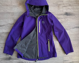 Missing Link paars Gore-Tex damesjack waterdicht voor buiten