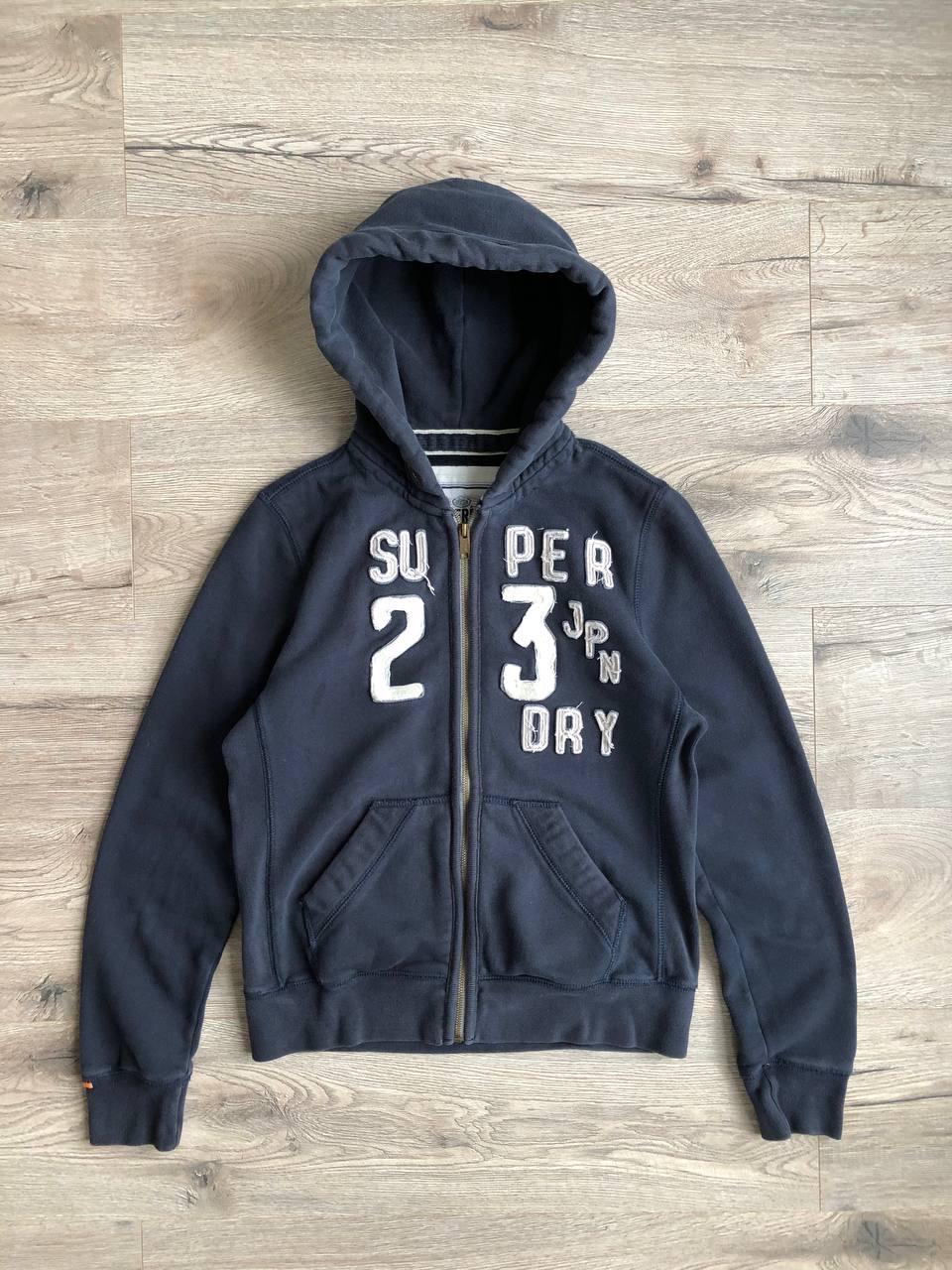 Superdry Tokyo State Japanese Zip Hoodie Vintage Women's Rare 00s