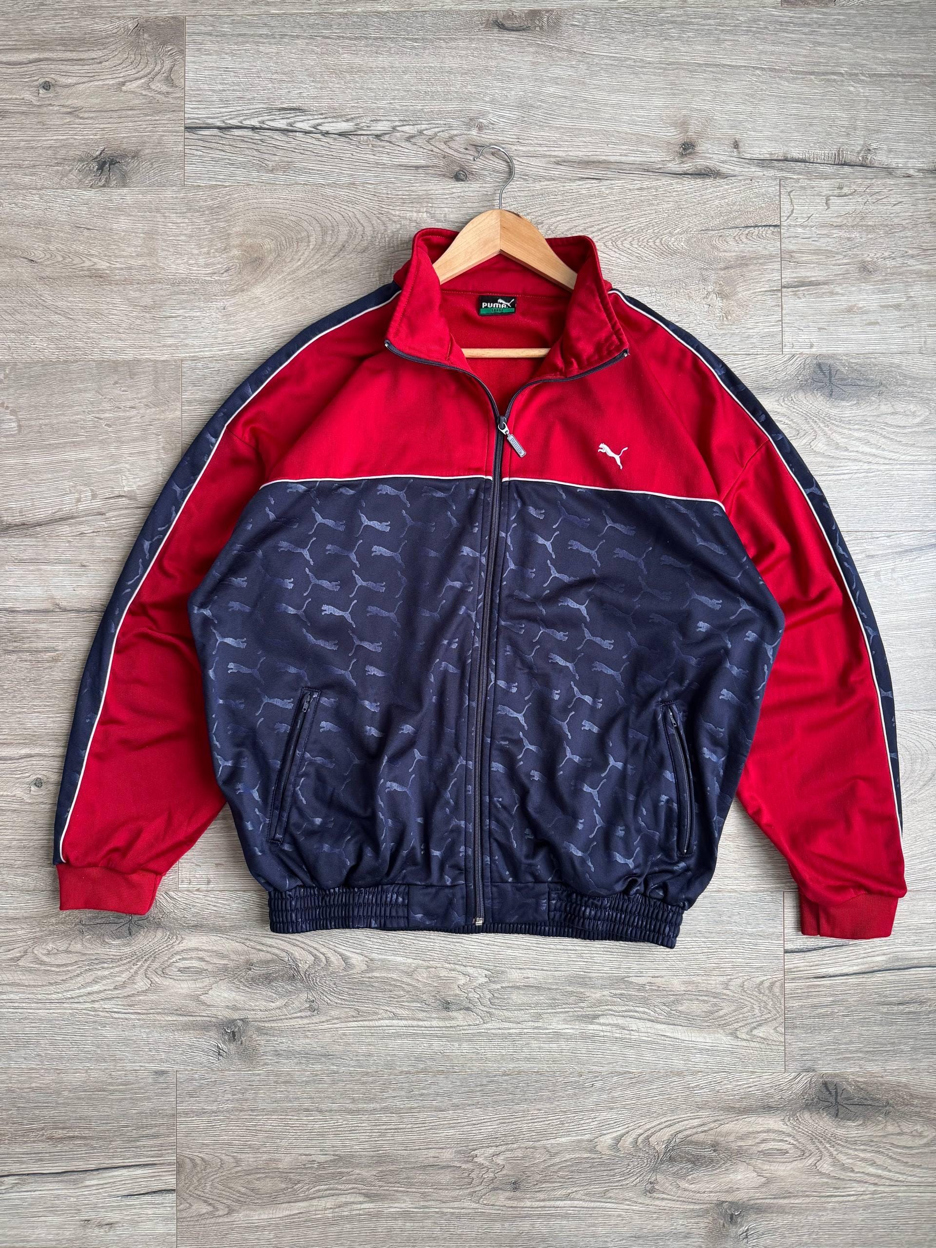 Puma Red Jacket - Etsy