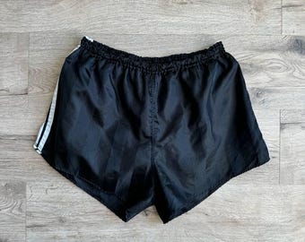 Adidas Nylon Sprinter Shorts Glanz Vintage Football Swim