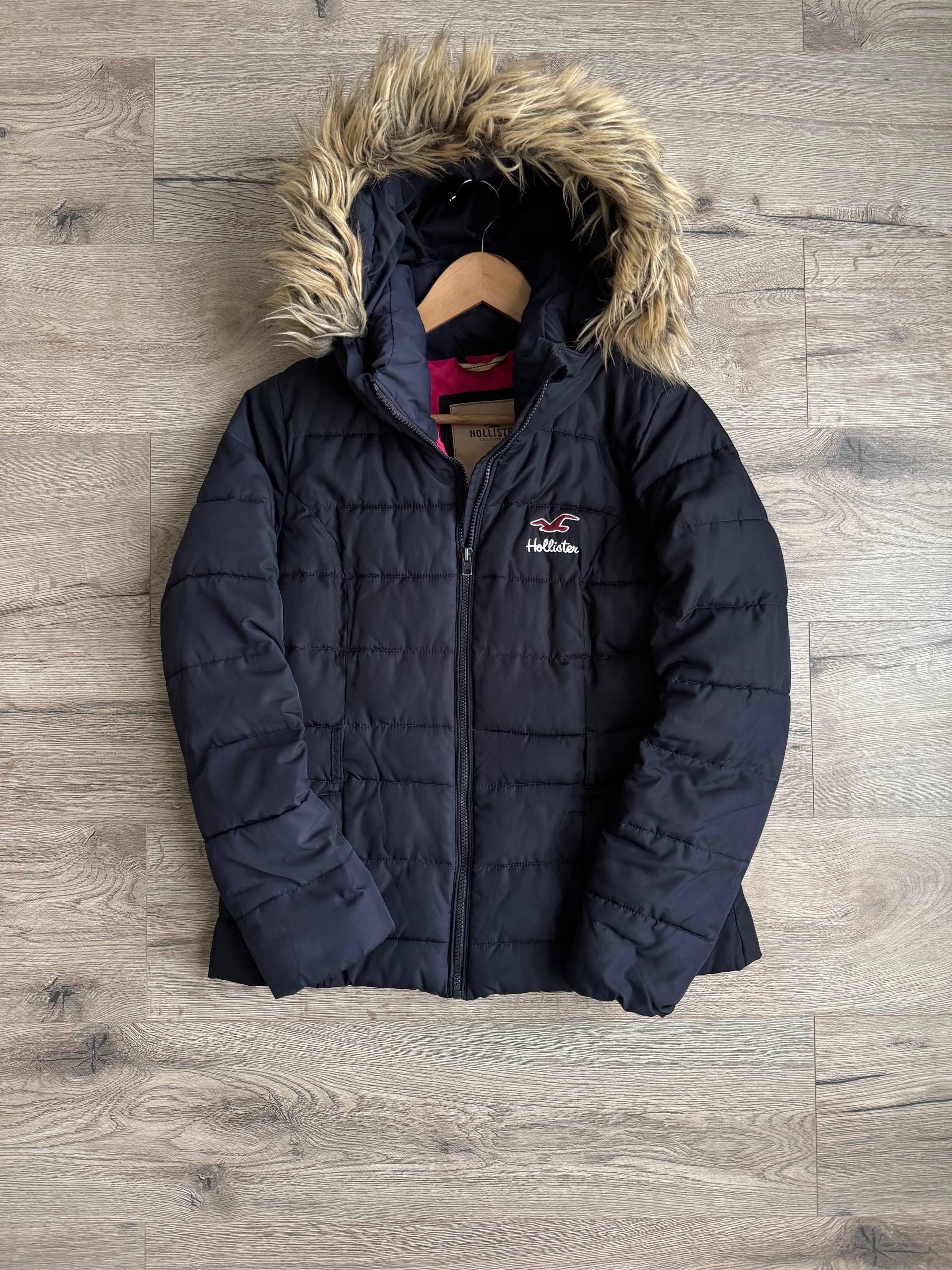 Vintage Hollister Fur Jacket - Etsy