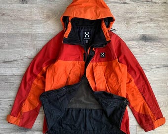 Vintage Women's Haglofs Jacket Gore-tex Perfomence Shell Mountain
