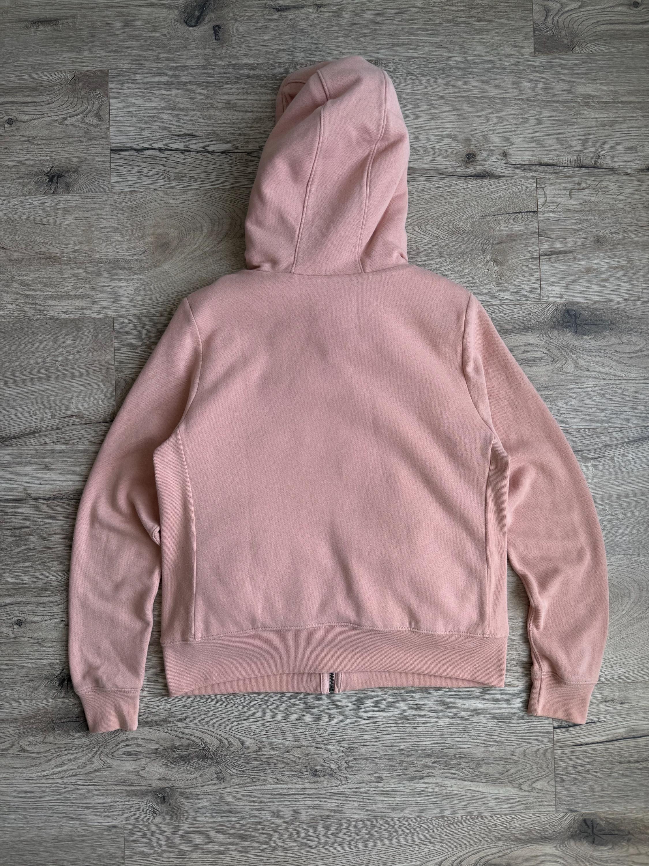 最終値下げ　アバクロンビー&フィッチ　ファー　ジップアップ　ピンクパーカー Abercrombie&Fitch - 美品 アバクロ ピンク パーカーの通販 by