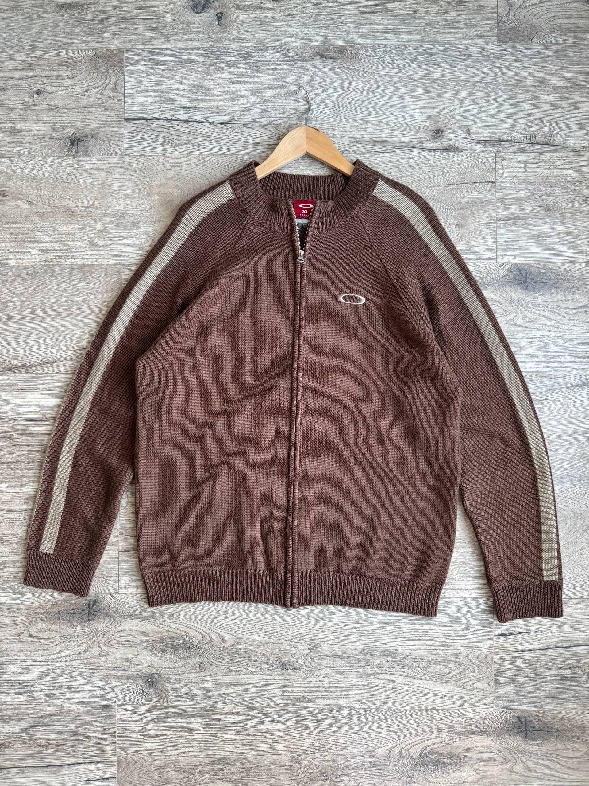 【希少】10s OAKLEY knit jacket Oakley Sweater - Etsy UK