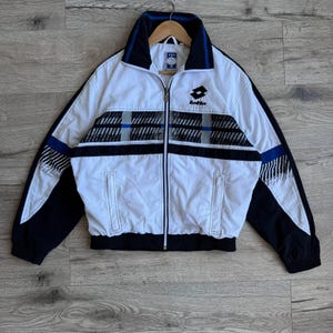 LOTTO FOR BORIS BECKER ロット　テニス　ジャケット VINTAGE 90S BORIS BECKER LOTTO PRO LINE TENNIS TRACK TOP ZIP