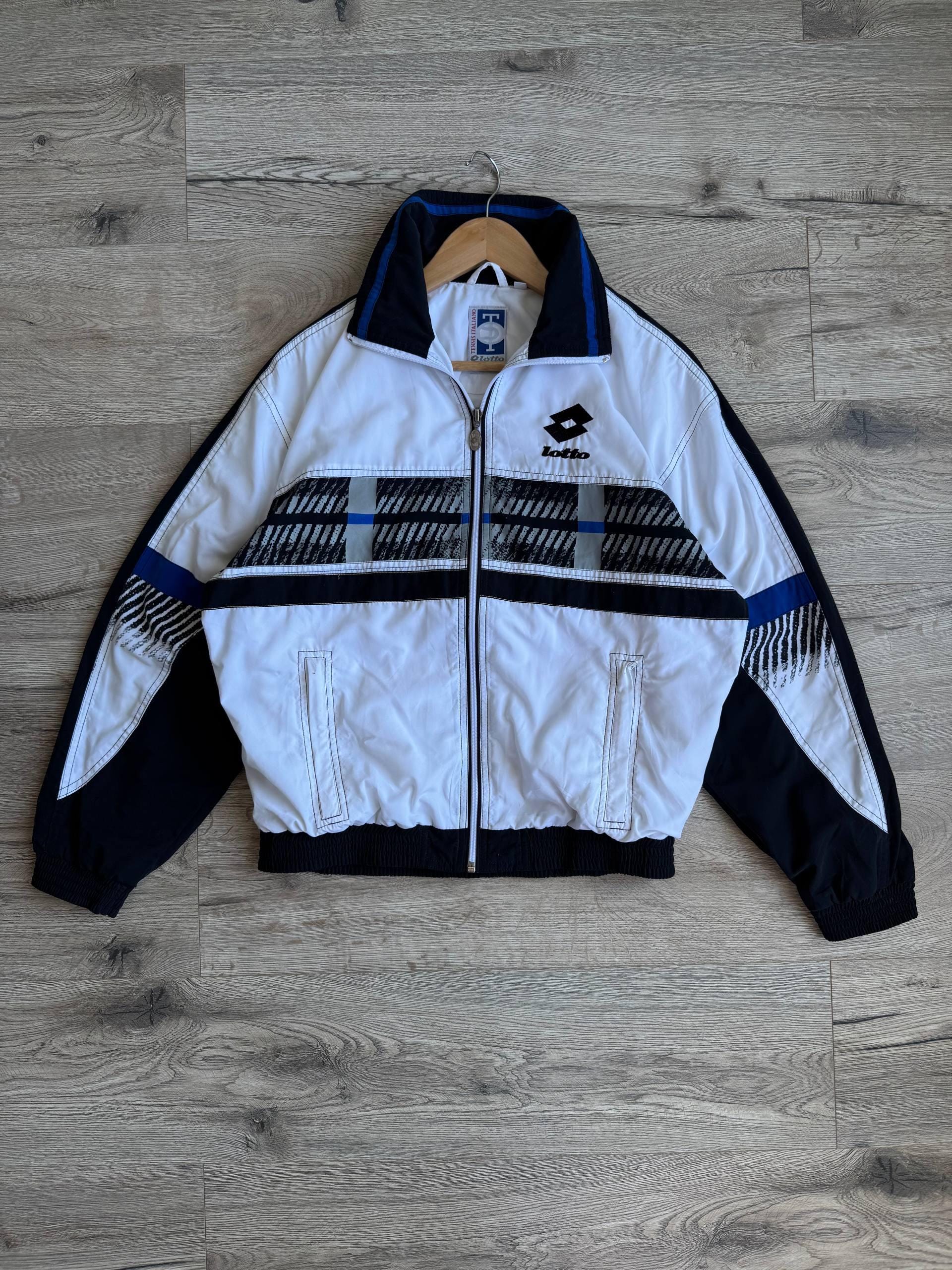 LOTTO FOR BORIS BECKER ロット　テニス　ジャケット Vintage Lotto for Boris Becker Track Jacket Tennis Sz. XL