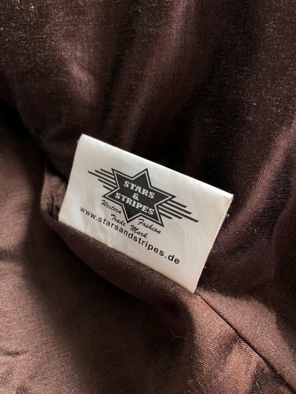 STARS&STRIPES fringe design suède jacket STAR FRINGE SUEDE JACKET – Culture USA