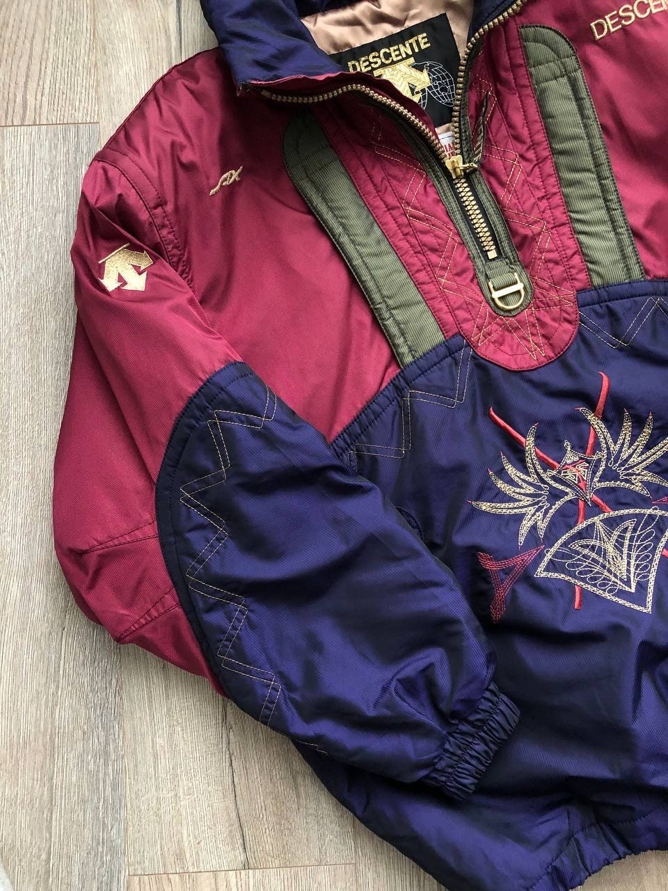 Vintage 90s DESCENTE Ski Jacket Medium Descente Ski Wear