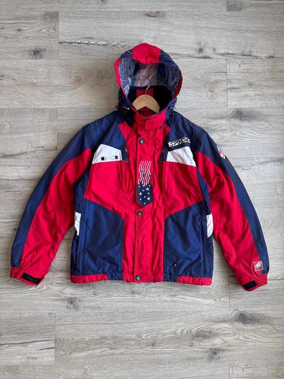 Spyder USA Ski Team Thinsulate 90s Kid's Jacket Vintage Rare - Etsy
