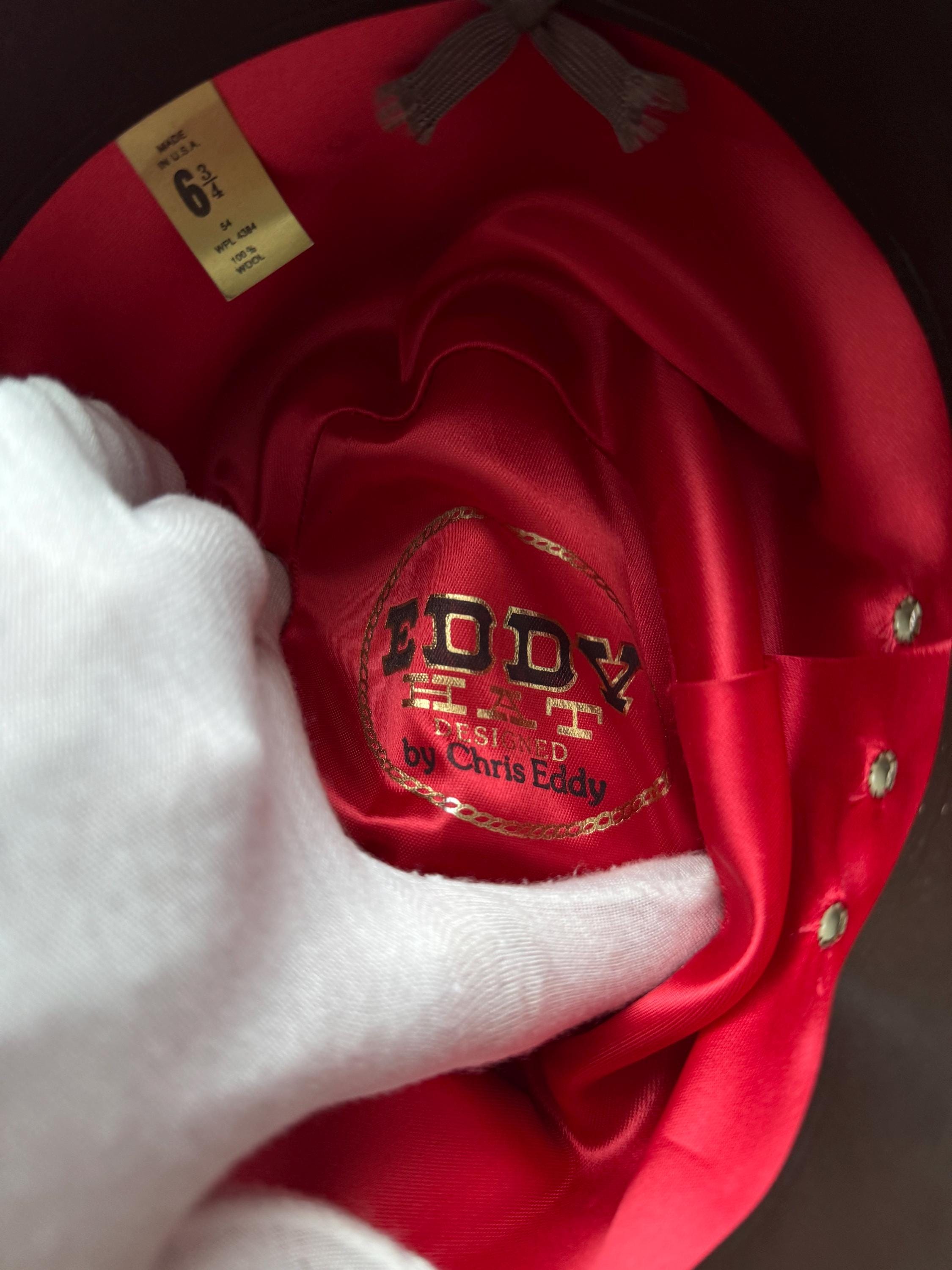 EDDY HAT アメリカ製 100%ウール カウボーイハット 90年代 