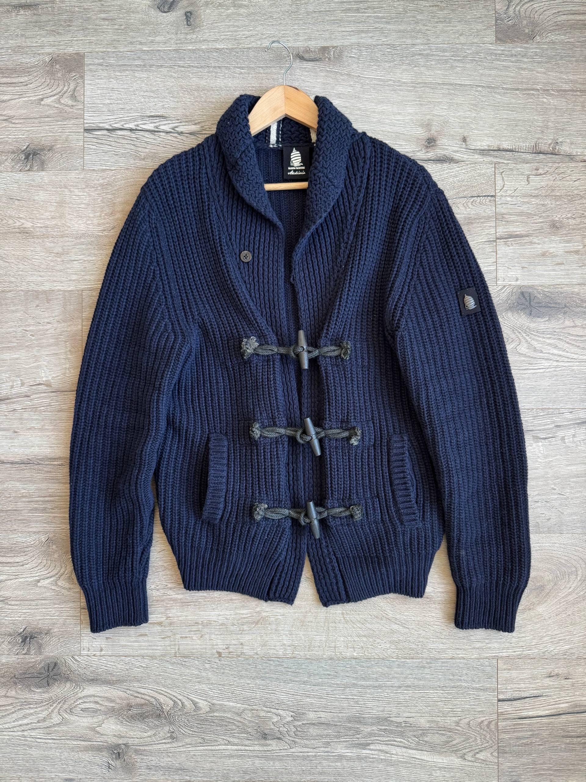 Pull Cardigan Graphique Marina Vintage 80’s Saint Charles