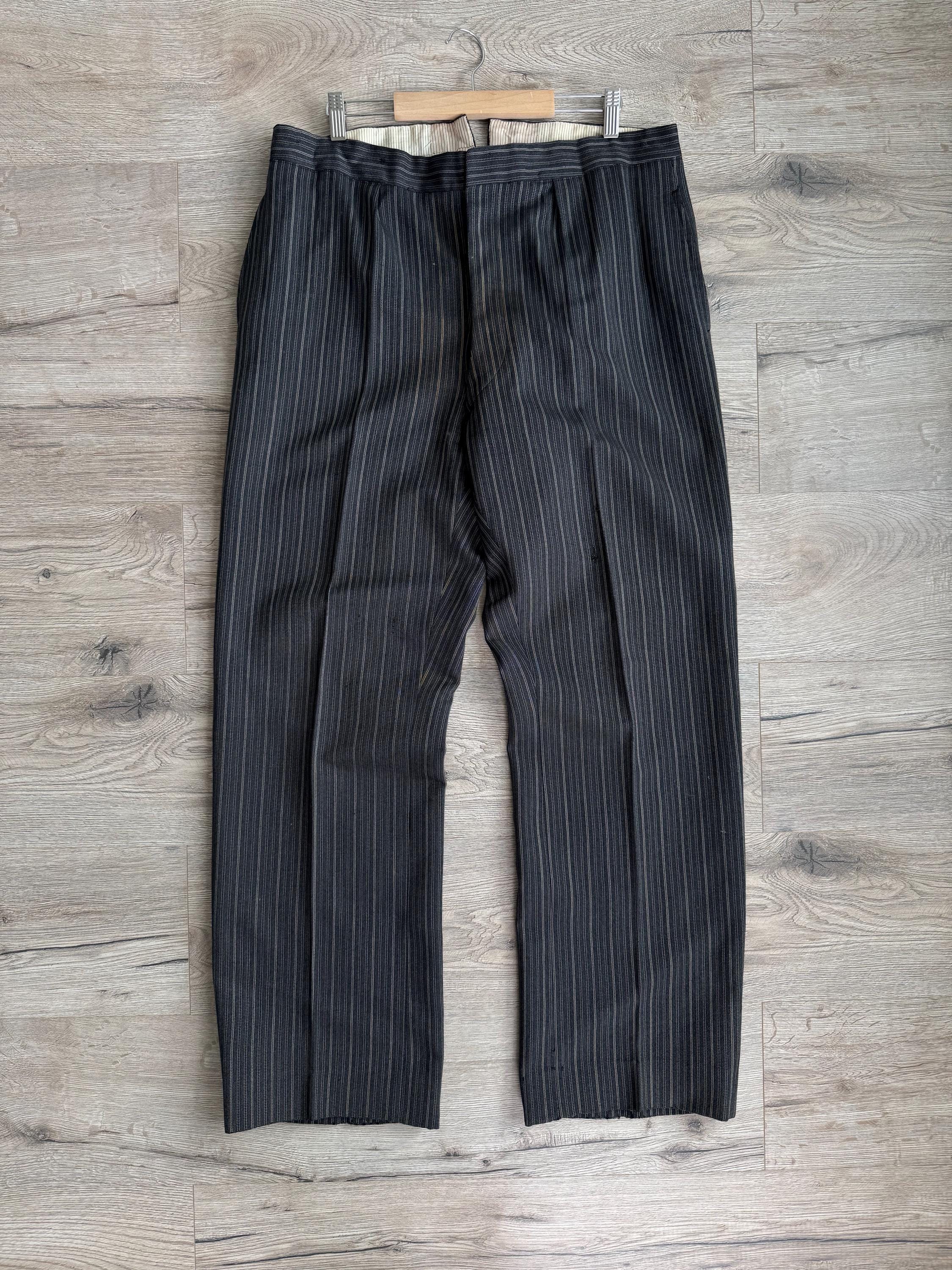 Striped Morning Trousers - Etsy Canada