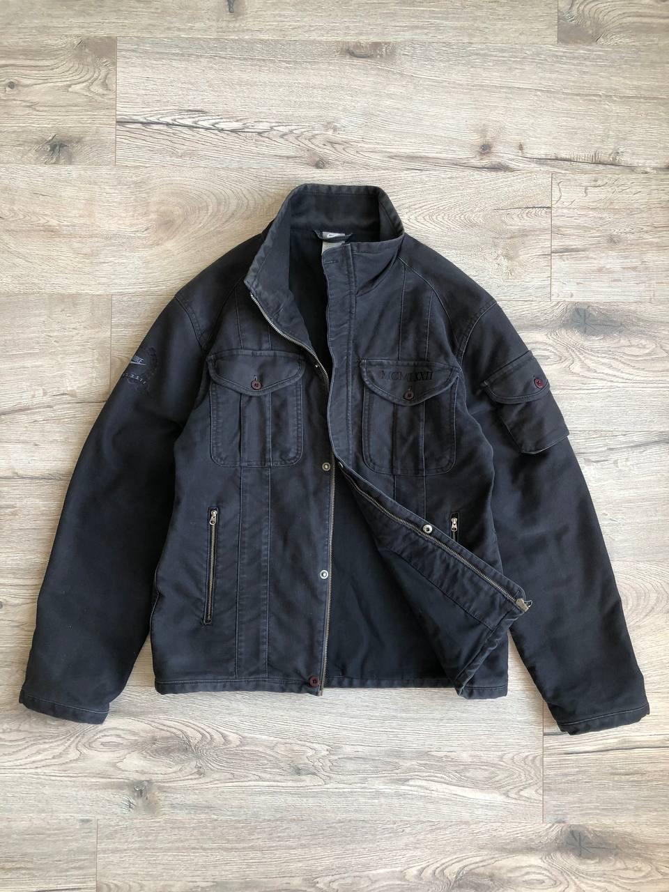 ジャケット・アウター archive far jacket 90s Vintage 90's Fubu Windbreaker Zipper Jacket Blue Large Fubu