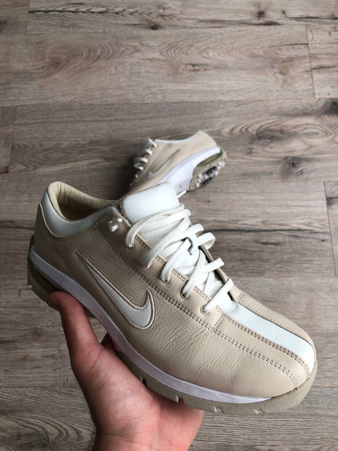 Vintage Nike Sport Performance 00s Women’s Golf Sneakers Rare, foto 2 di 5