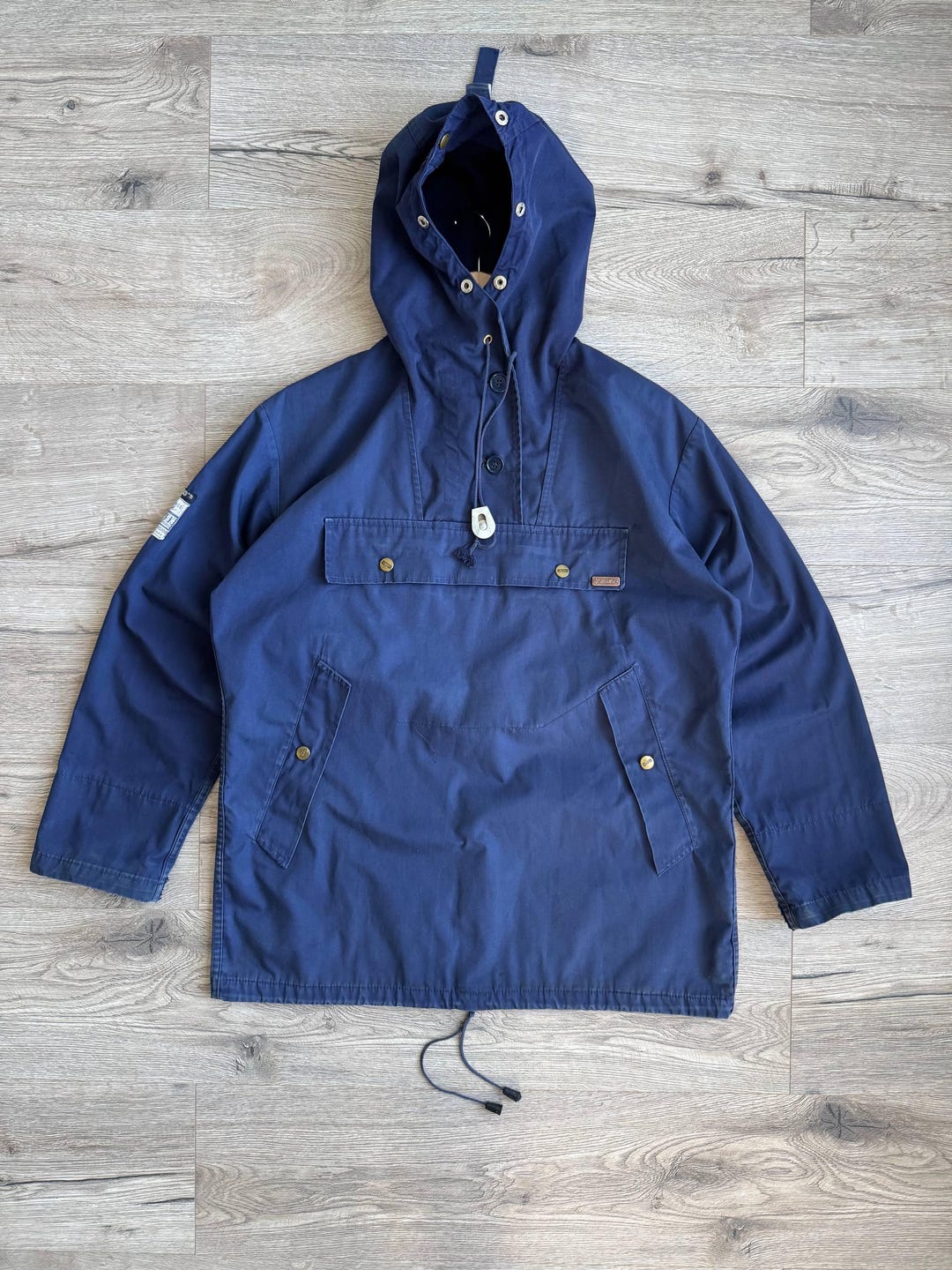 Vintage Wangs Konfeksjon Skien 90s Anorak Norway Ski Cotton Canvas