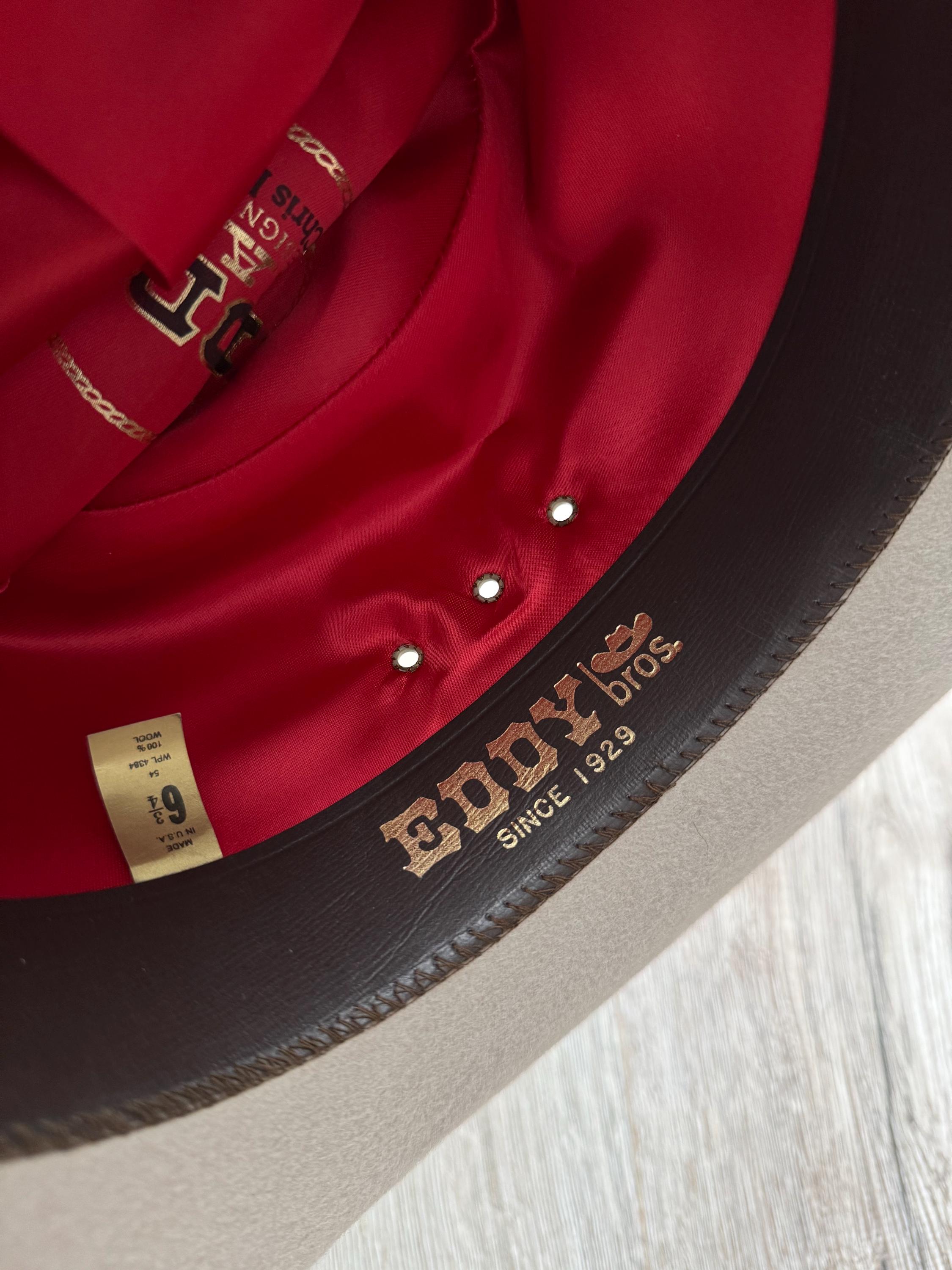 EDDY HAT アメリカ製 100%ウール カウボーイハット 90年代 