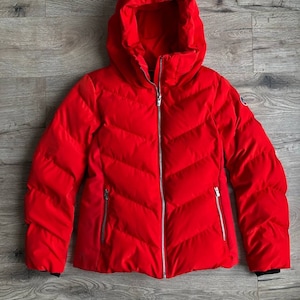 Kurtka narciarska Fusalp Delphine Puffer damska Outdoor Vintage Sportswear Zima