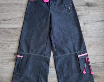 ヴィンテージ 90 年代 JNCO ジーンズ ワイドレッグ 超レア 絶滅