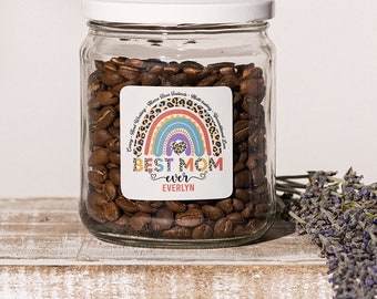 Perfect for Coffee Lovers and Granola Gourmets - Customizable Jar