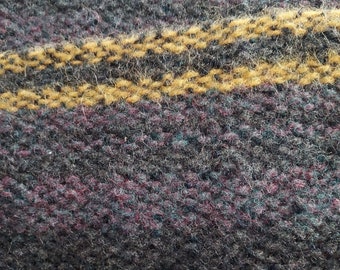 Double Yellow Line 100 % Wool scarf