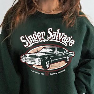 Supernatural Impala Singer Salvage SPN Shirt, Singer Salvage Shirt, TV SHOW shirt