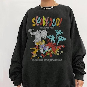 Scooby Doo where are you Shirt, Scooby-Doo Mystery Incorporated Scary House Shirt, Scooby Doo Shirt, Halloween Gift, Trick Or Treat Shirt