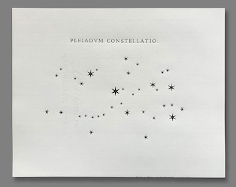 Sidereus Nuncius: Pleiadvm Constellatio