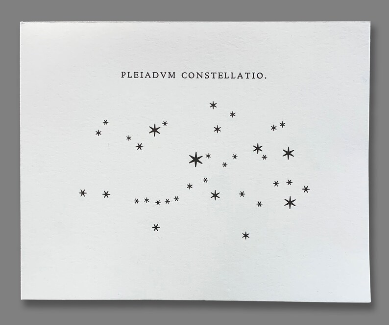 Sidereus Nuncius: Pleiadvm Constellatio image 2