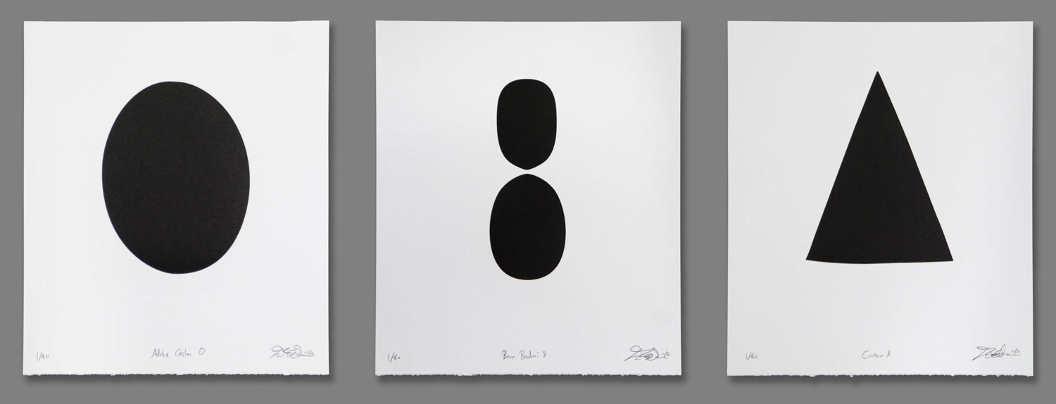 Letter Counter Print Set - Etsy