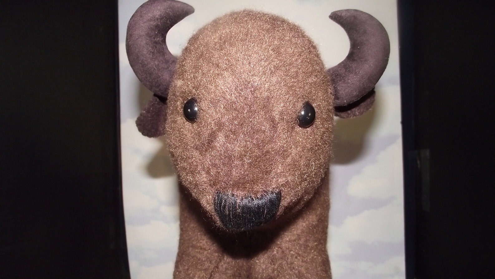 Buffalo Bison Stuffed Animal Paper Sewing Pattern Full Size Etsy