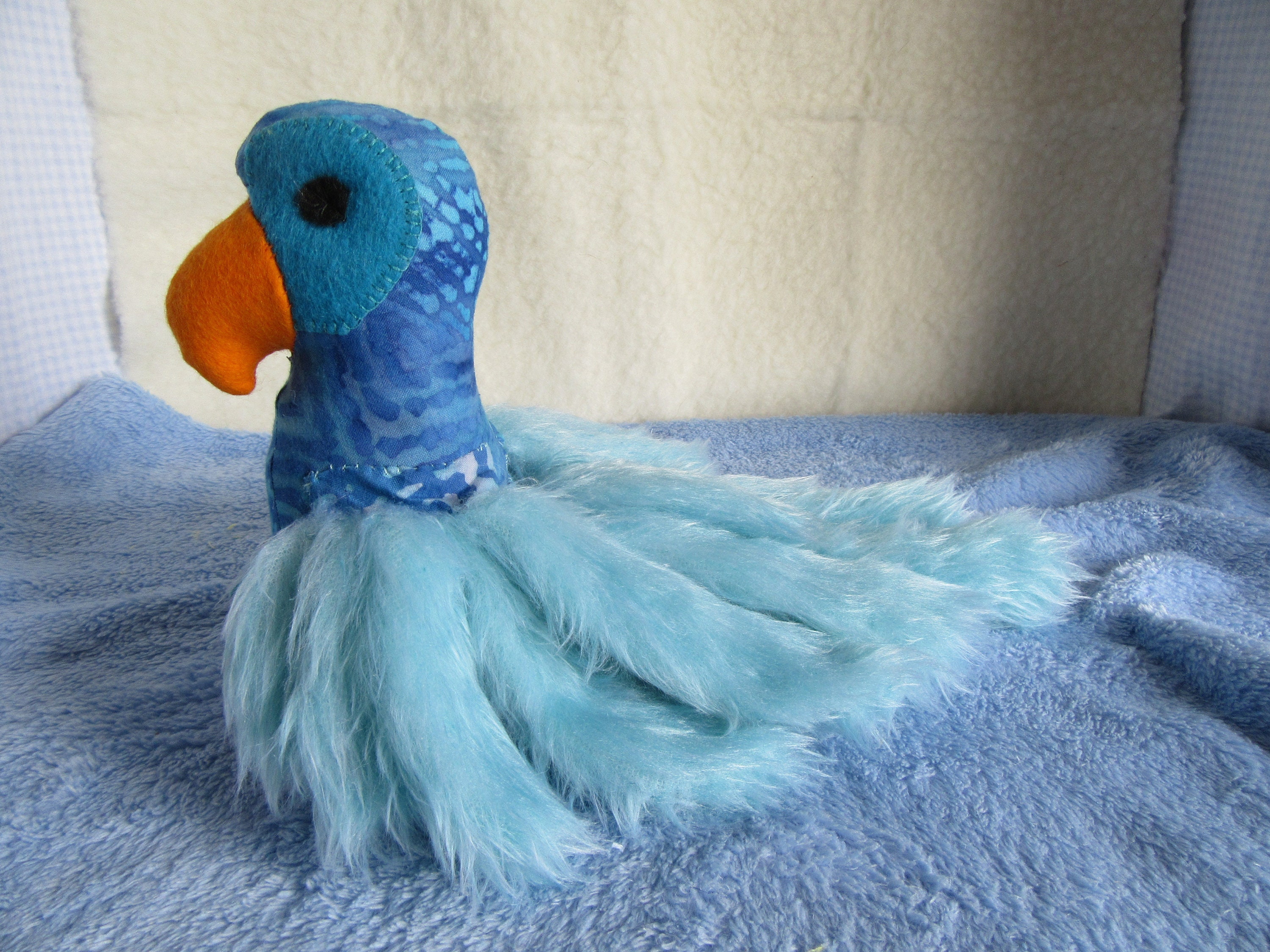 small stuffed birds