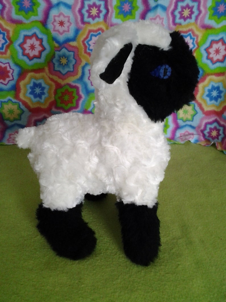 Lamb Black Face Lamb Stuffed Animal Sewing Pattern Instant Etsy Israel