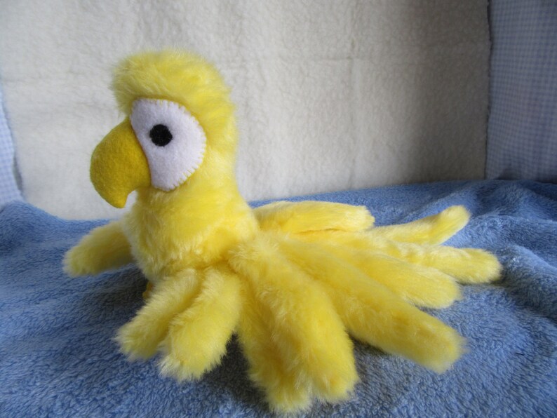 small stuffed birds