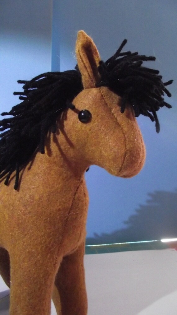 small horse stuffed animal