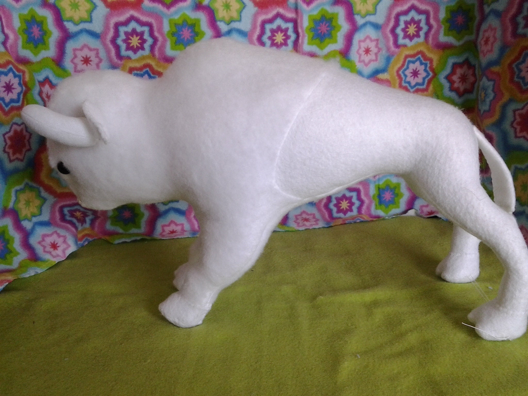 Buffalo American Bison Stuffed Animal Paper Sewing Pattern Etsy.de