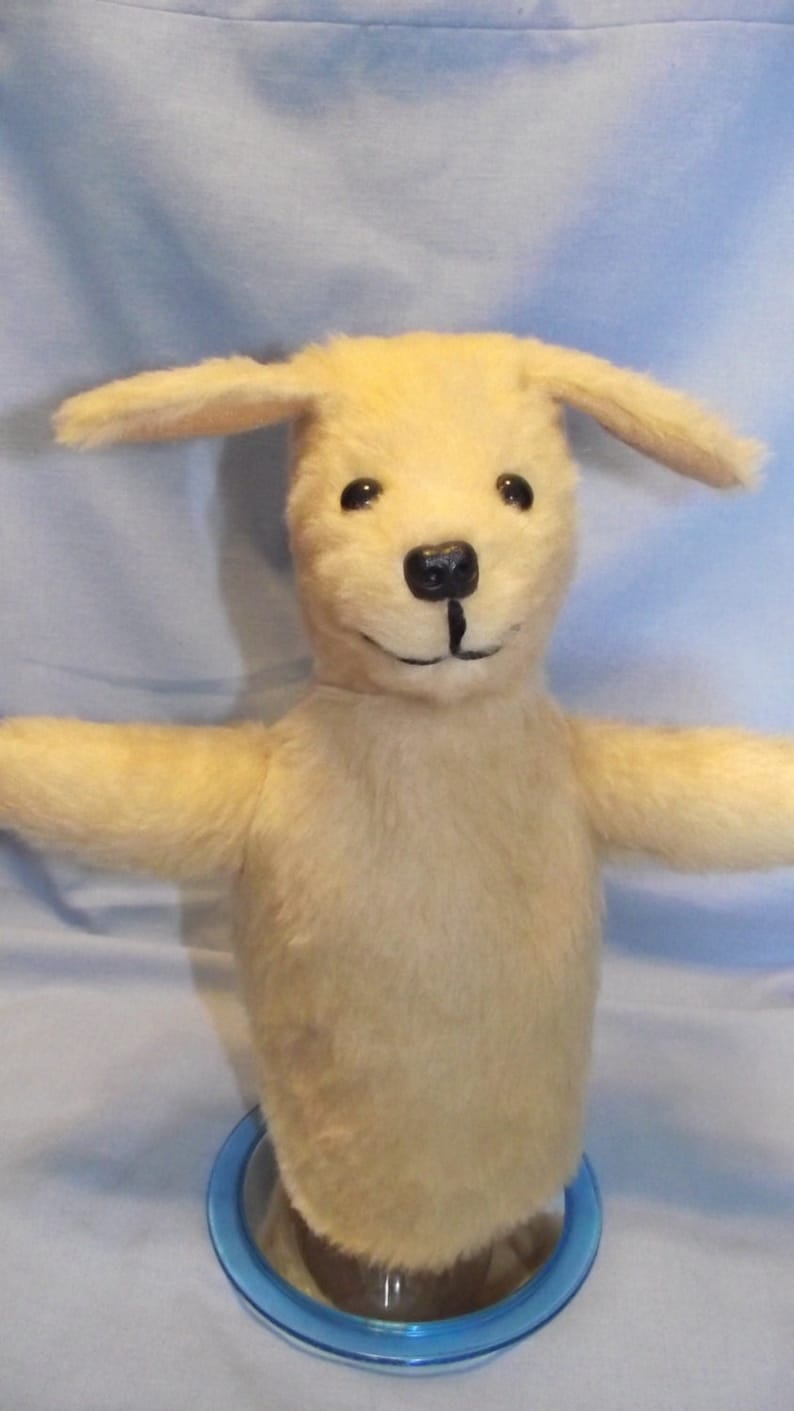 labrador puppet