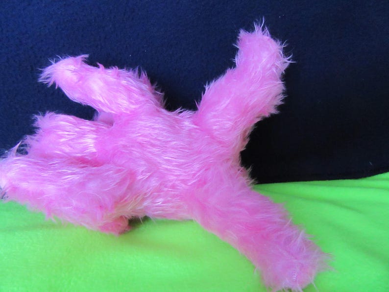 Pink Faux Fur Puppy TOY