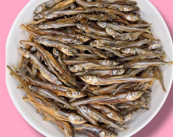 Whole Smelt Dog & Cat Treats – Dehydrated Fish Snack for Picky Dogs and Cats, High Protein Crunchy Topper, Omega 3 Rich Pet Treat