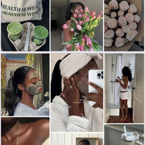 Black Girl Vision Board 2025 Kit printables - Affirmaties en citaten voor zwarte vrouw, Attract Wealth, Manifestatie 2025 Vision Board