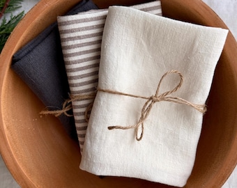 Organic Hemp Dish Towel, Tea Towel, Kitchen Towel, Strong, Absorbent Cleaning Cloth