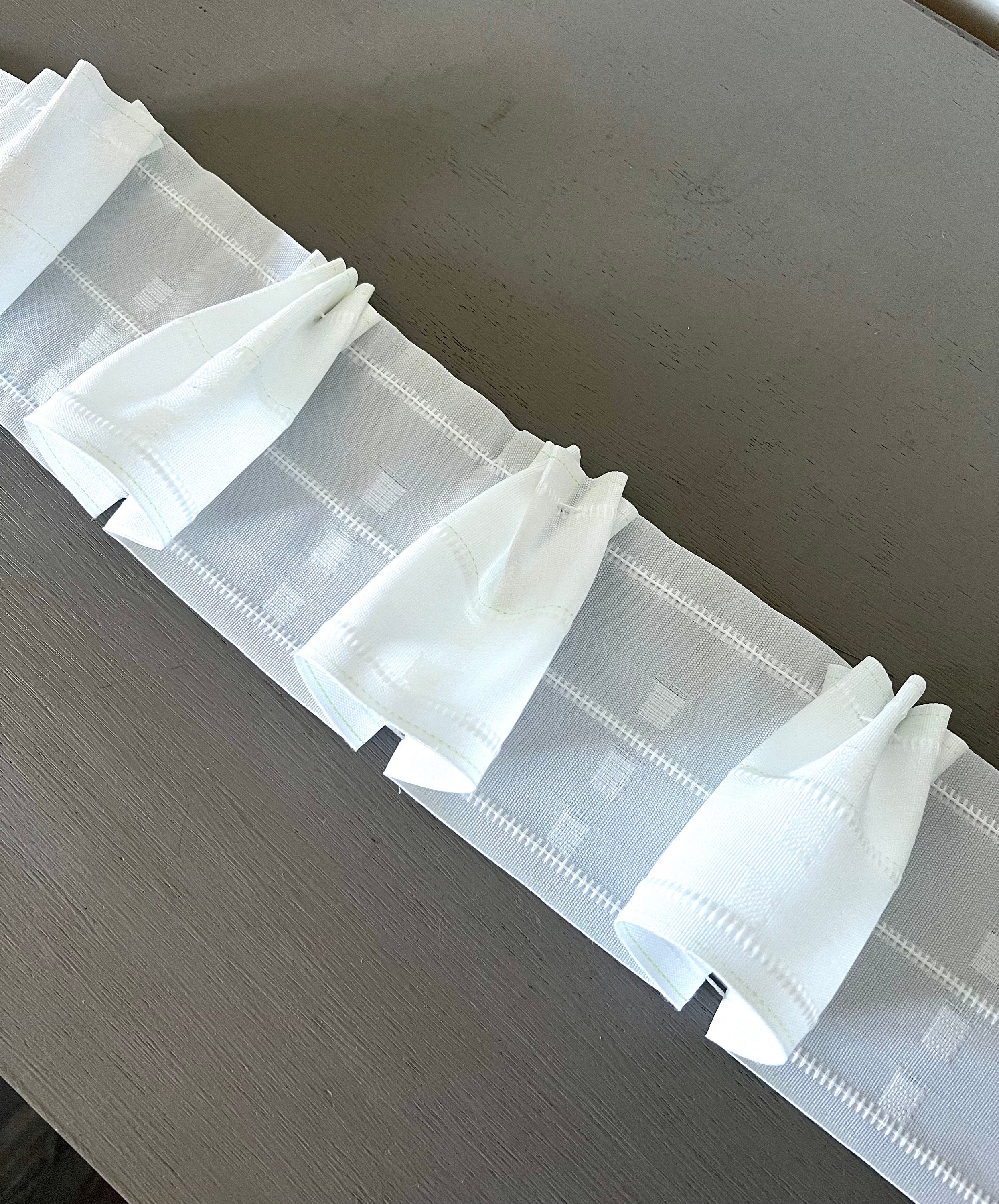 MJMP Pleat Tape for Curtain Heading Vintage Style Small Size