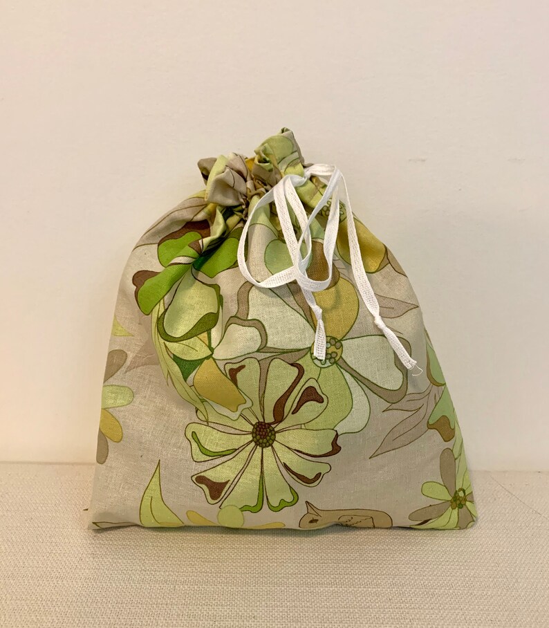 fabric gift bags with drawstring