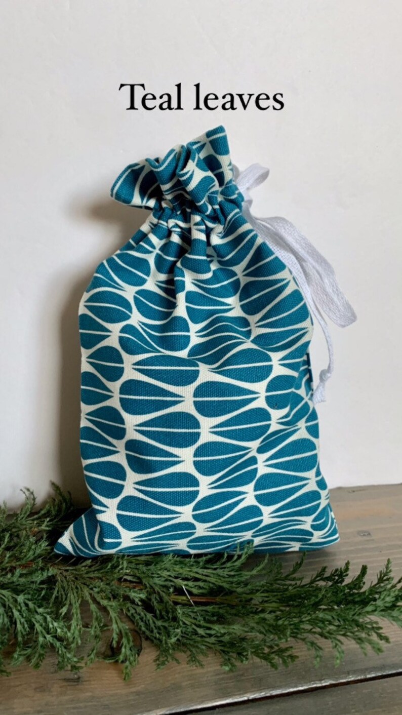 Fabric Gift Bags Large Medium Small Drawstring Bag Kids Etsy Canada