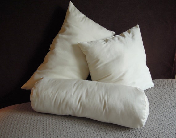 Custom Organic Cotton Bolster Pillow