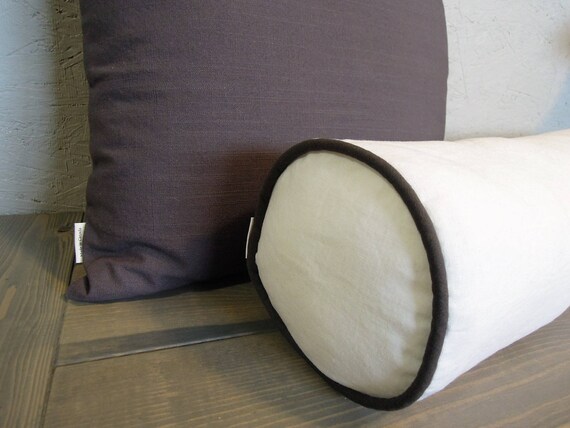 linen bolster cushion
