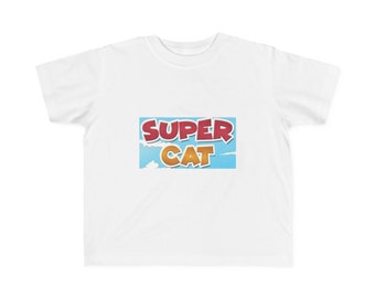 T-shirt en jersey fin Super Cat pour tout-petit